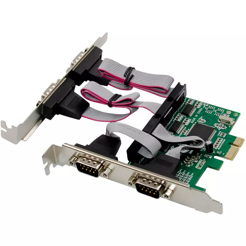 Interface-adapter InLine 76619E — accessoire voor seriële/parallelle connectiviteit