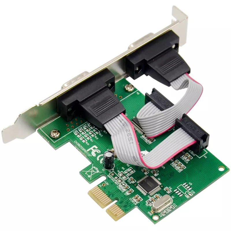 Interface-adapter InLine 76619F — accessoire voor seriële/parallelle connectiviteit