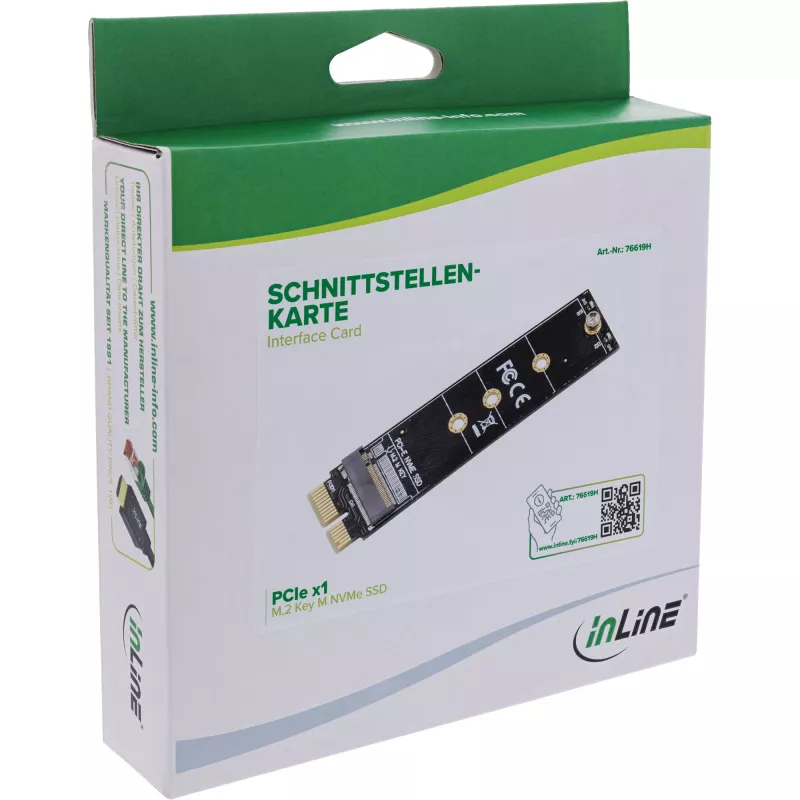 Interface-adapter InLine 76619H – InLine 76619H interfacekaart/-adapter