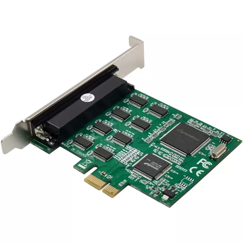 InLine 76660Z 8-poorts RS-232 PCIe seriële kaart
