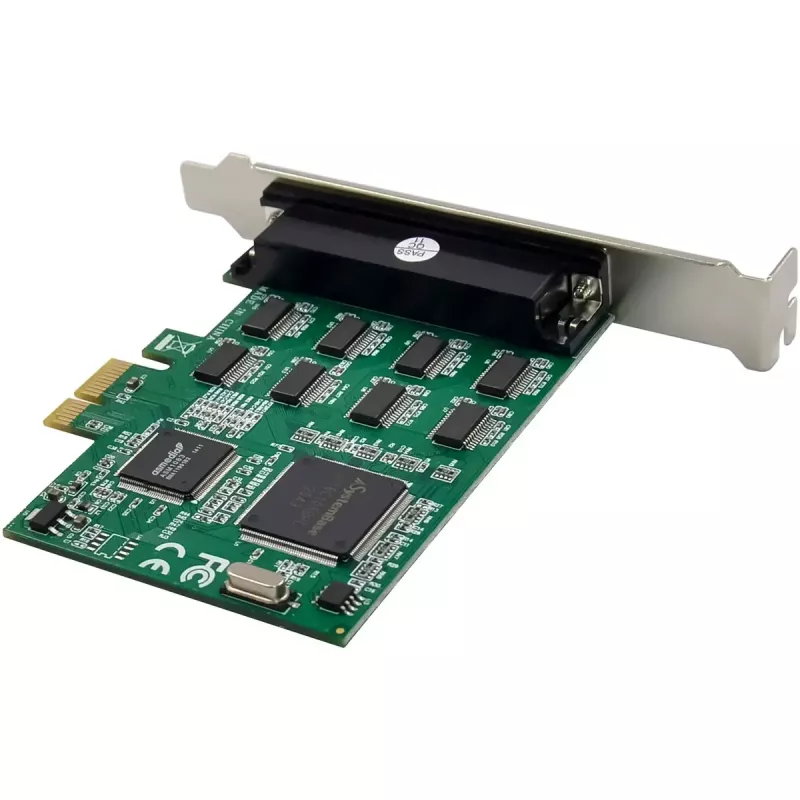 InLine 76660Z 8-poorts RS-232 PCIe seriële kaart
