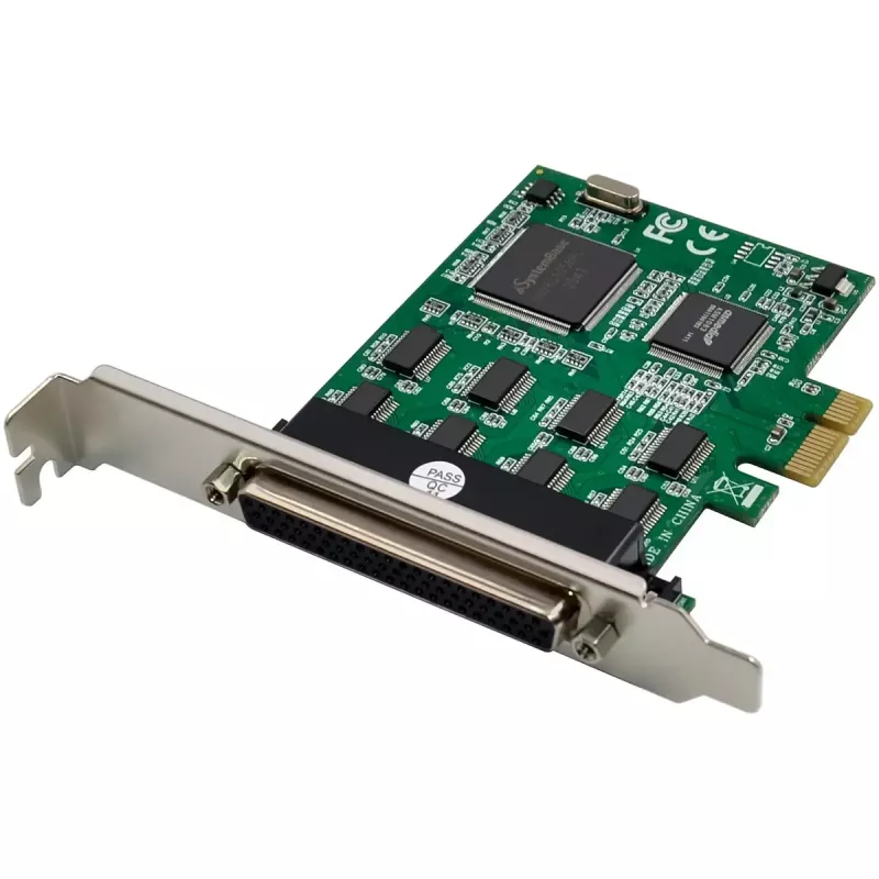 InLine 76660Z 8-poorts RS-232 PCIe seriële kaart
