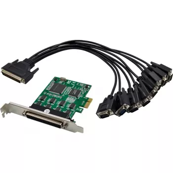 InLine 76660Z 8-poorts RS-232 PCIe seriële kaart