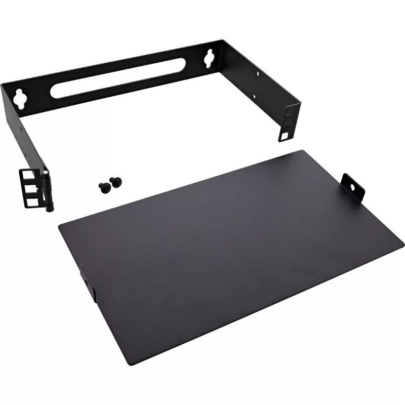 InLine 10101B 10" wandmontage-minirack, 1U, 15,2 cm diepte, zwart