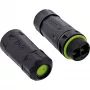 InLine 69927F Glasvezelkoppeling SC, IP68, 2x2 SC-aansluiting, voor buiten, M20