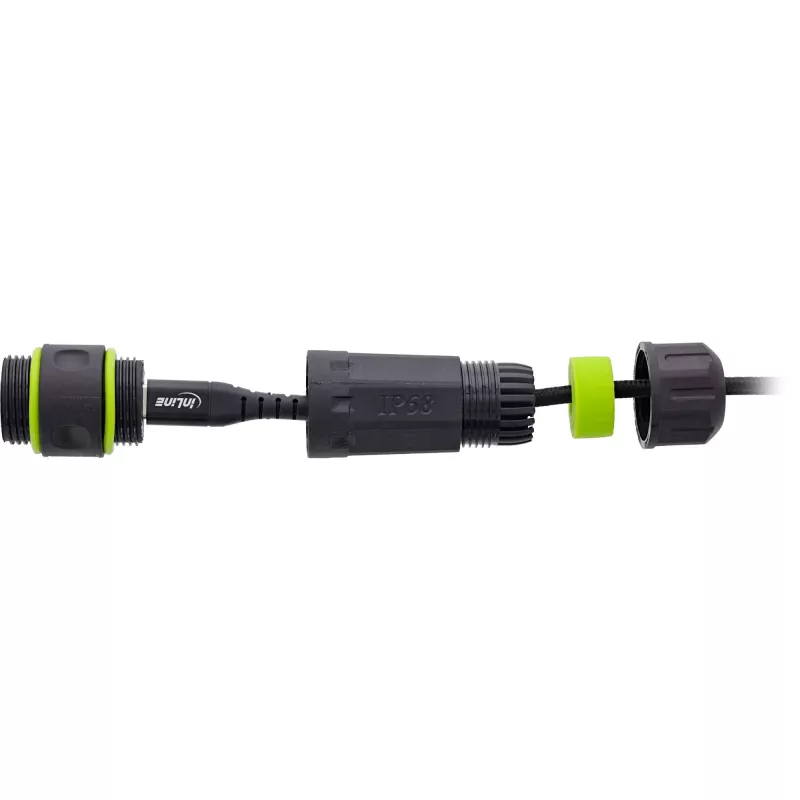 USB-kabel Gender-Changer InLine 69927L — adapter om de USB-stekkerrichting om te draaien