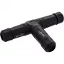 InLine 69927U IP68 netspanningskoppeling, 3-polig, 3-weg (T), M20, zwart