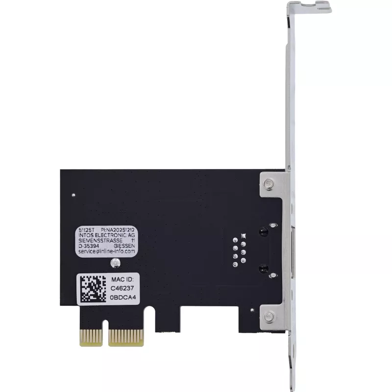 InLine 51125T netwerkkaart intern Ethernet 2500 Mbit/s