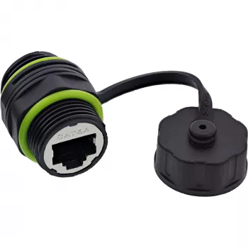 Kabel Gender-Changer InLine 69927J — netwerkadapter om de stekkerrichting om te draaien