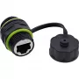 Kabel Gender-Changer InLine 69927J — netwerkadapter om de stekkerrichting om te draaien