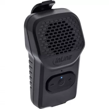 Mono draagbare luidspreker InLine 55383 — zwart, driver 2,8 cm, Bluetooth 2,4 GHz (bereik 10 m)