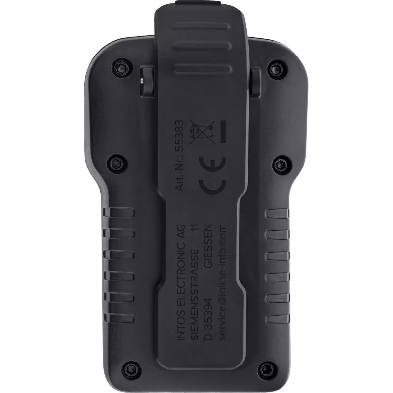 Mono draagbare luidspreker InLine 55383 — zwart, driver 2,8 cm, Bluetooth 2,4 GHz (bereik 10 m)