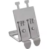 InLine 76203M Keystone SNAP-In metalen modulehouder, 2-voudig, voor DIN-rail, met lipje
