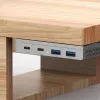 InLine 35395M interface-hub USB 3.2 Gen 2 (3.1 Gen 2) Type-C 10000 Mbit/s zilver