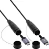 InLine 17990T HDMI-kabel 90 m HDMI Type-A (standaard) zwart