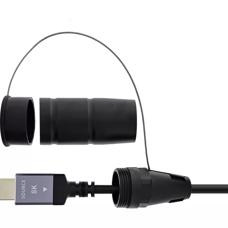 InLine 17990T HDMI-kabel 90 m HDMI Type-A (standaard) zwart