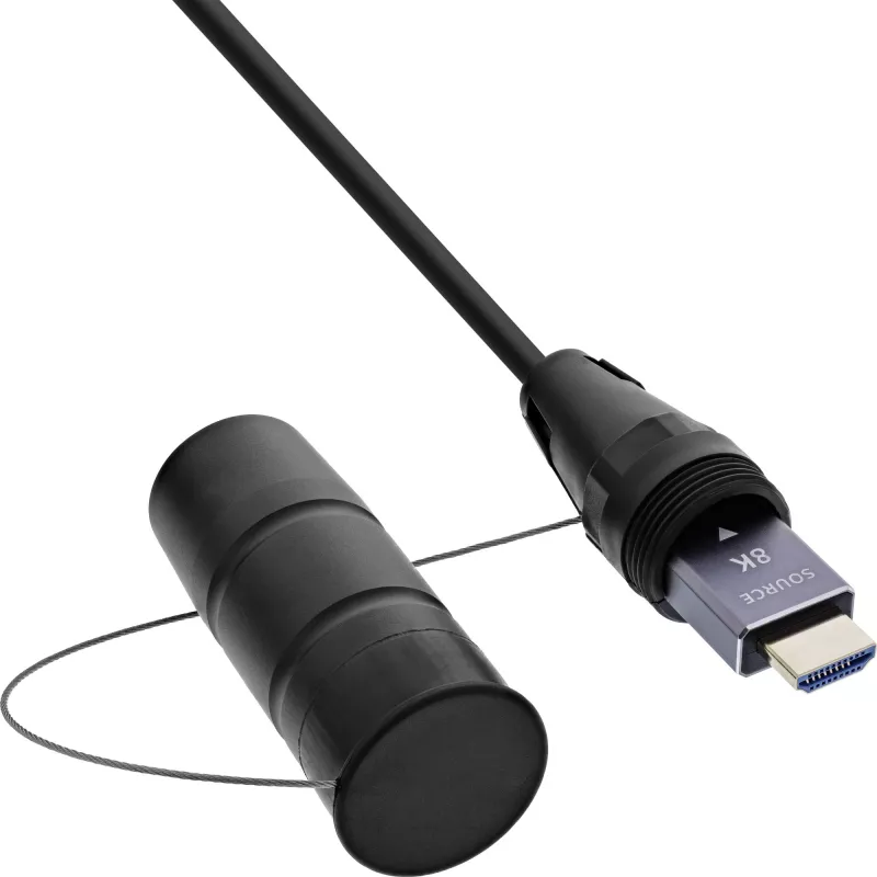 InLine 17990T HDMI-kabel 90 m HDMI Type-A (standaard) zwart