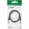InLine BNC-videokabel, 12G-SDI, 4K60Hz, 75 Ohm, 2 m, 10802S