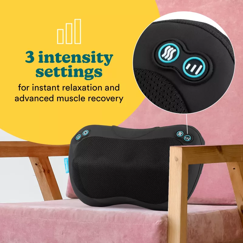 HoMedics SP-45H-EB massagetool rug, benen, nek, schouders zwart