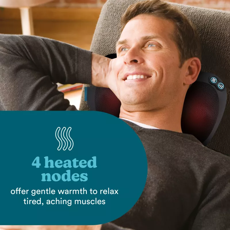 HoMedics SP-45H-EB massagetool rug, benen, nek, schouders zwart