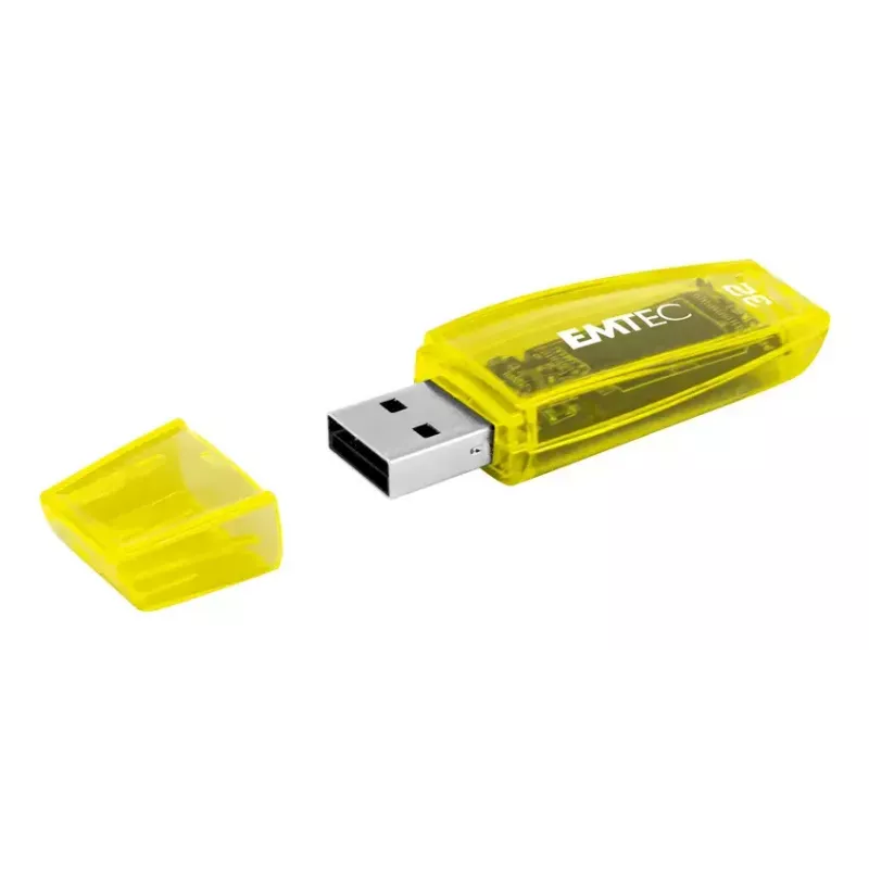 Emtec C410 Neon USB 2.0 flashdrive 8 GB, 3-pack