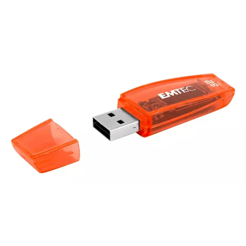 Emtec C410 Neon USB 2.0 flashdrive 8 GB, 3-pack