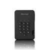 iStorage diskAshur2 256-bit 1 TB USB 3.2 veilig versleutelde solid-state drive – zwart IS-DA2-256-SSD-1TB-B