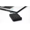 iStorage diskAshur2 256-bit 1 TB USB 3.2 veilig versleutelde solid-state drive – zwart IS-DA2-256-SSD-1TB-B