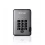 iStorage diskAshur PRO² HDD 4 TB | Veilige draagbare harde schijf | FIPS 140-2 Level 2, NCSC CPA, NLNCSA BSPA & NATO Restricted | AES-XTS 256-bit hardwareversleuteling | PIN-beveiligd | Besturingssysteem- en platformonafhankelijk | AVG-, TAA-conform | Bescherming tegen brute-force-aanvallen | Stof-/waterbestendig