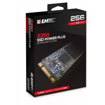 SSD Emtec 256 GB M.2 Serial ATA III 3D NAND X250