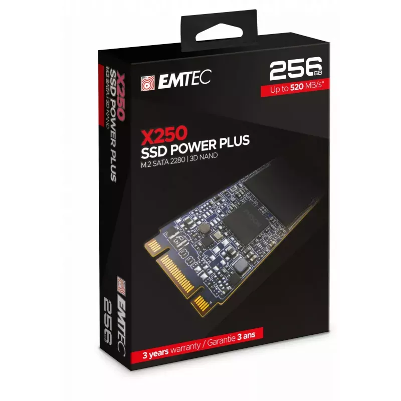 SSD Emtec 256 GB M.2 Serial ATA III 3D NAND X250
