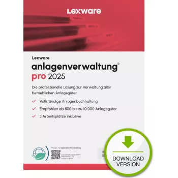 Lexware anlagenverwaltung pro 2025 