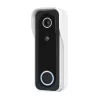 Videodeurbel TRUST DOORCAM-3000, 3 MP, Wi‑Fi 2.4 GHz, MicroSD tot 256 GB, batterij/USB, zwart/wit