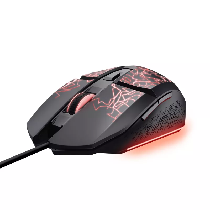 Trust GXT 113 Felox muis gaming rechtshandig USB Type-A optisch 6400 DPI