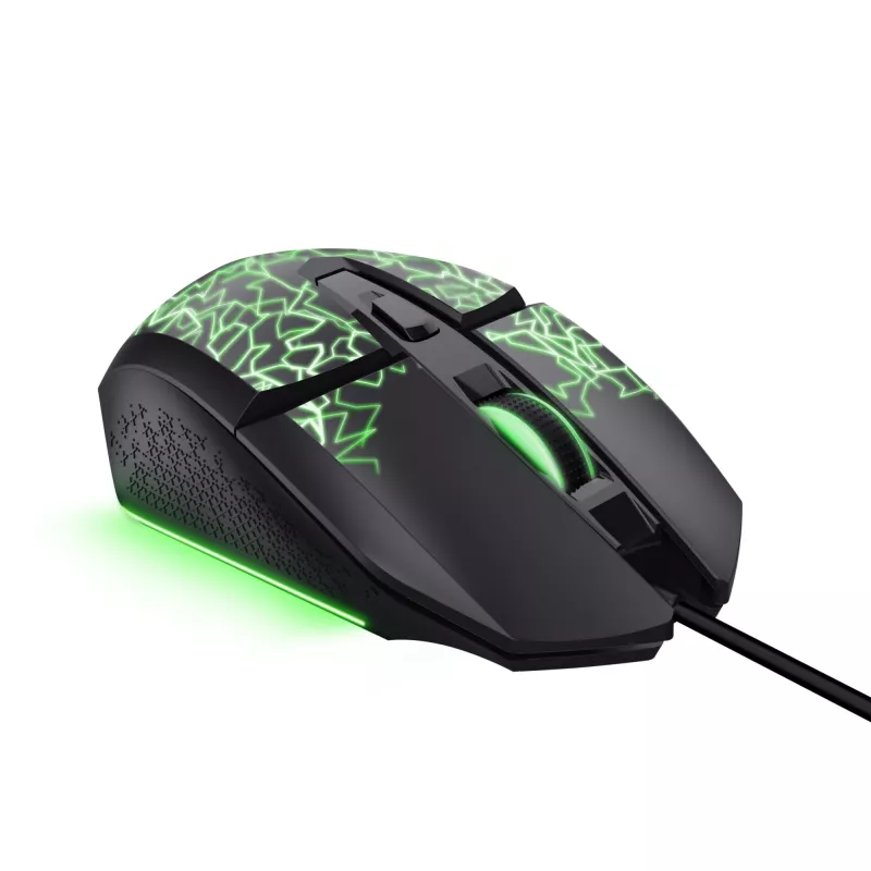 Trust GXT 113 Felox muis gaming rechtshandig USB Type-A optisch 6400 DPI