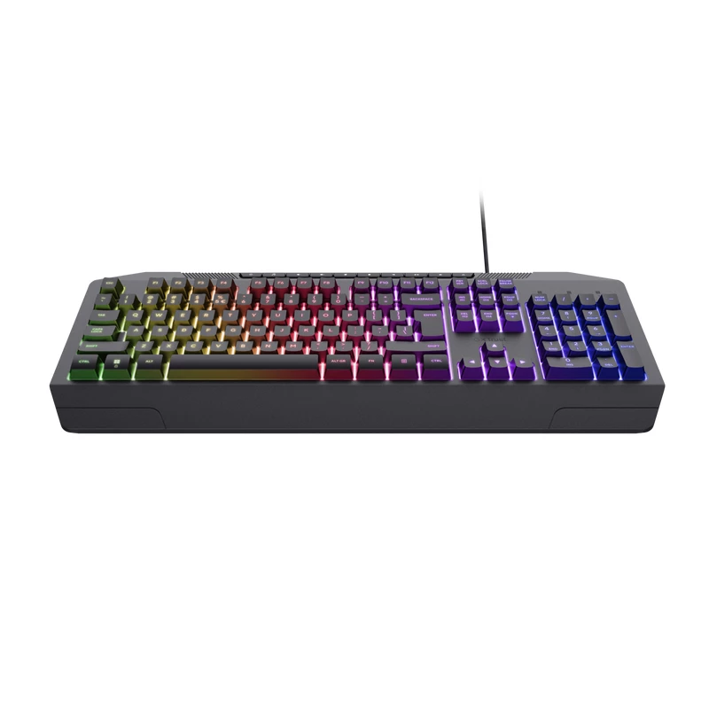 Trust GXT 836 EVOCX toetsenbord gaming USB Duits zwart
