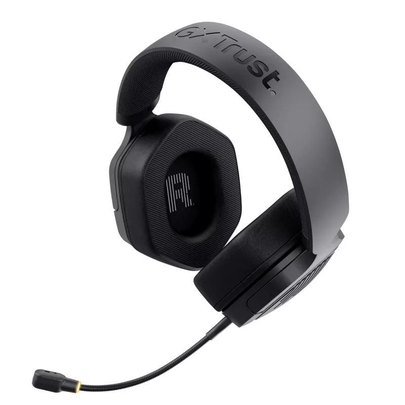 Trust GXT 493 Carus headset bedraad & draadloos hoofdband, helm gaming USB Type-C / USB Type-A Bluetooth zwart