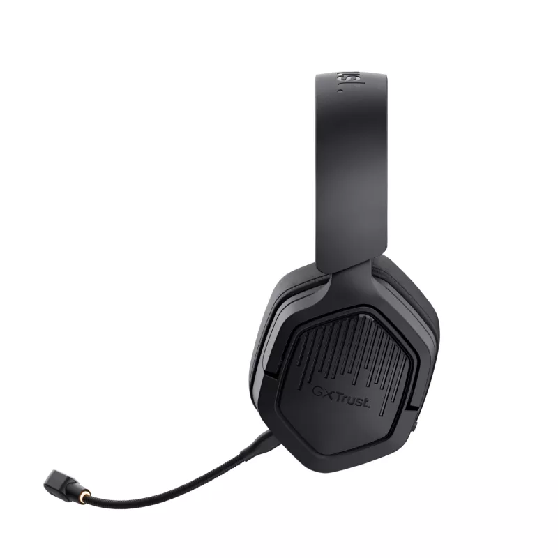 Trust GXT 493 Carus headset bedraad & draadloos hoofdband, helm gaming USB Type-C / USB Type-A Bluetooth zwart