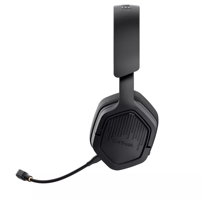 Trust GXT 493 Carus headset bedraad & draadloos hoofdband, helm gaming USB Type-C / USB Type-A Bluetooth zwart
