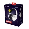 Trust GXT 493W Carus headset bedraad & draadloos hoofdband, helm gaming USB Type-C / USB Type-A Bluetooth wit