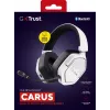Trust GXT 493W Carus headset bedraad & draadloos hoofdband, helm gaming USB Type-C / USB Type-A Bluetooth wit