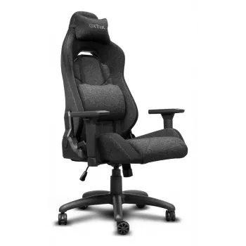Universele gaming-stoel TRUST GXT 723 — gevoerd zitvlak, max. belasting 150 kg, 710×750 mm, hoogte tot 134 cm, grijs