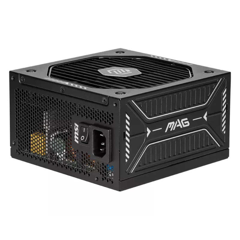 MSI MAG A650GLS PCIE5 voeding 650 W 24-polig ATX ATX zwart