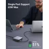 Ugreen Nexode 65 W snellader voor bureau, 2x USB-A + 2x USB-C (90747)
