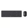 Rapoo 9310M toetsenbord muis inbegrepen wireless Bluetooth zwart