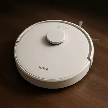 Robotstofzuiger MOVA Tech E20 Plus zakloos wit