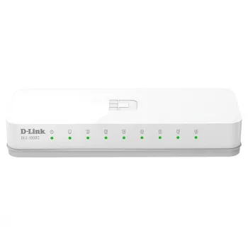 D-Link 0 Unmanaged Fast Ethernet (10/100) desktop wit