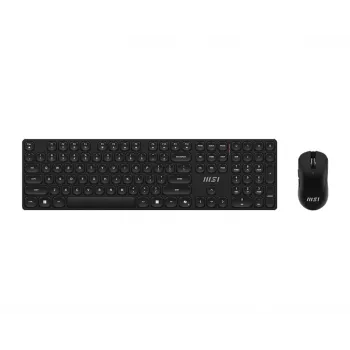 MSI FORGE K210 WIRELESS COMBO toetsenbord muis inclusief home/office USB zwart