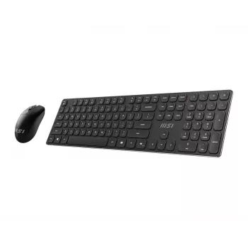 MSI FORGE K210 WIRELESS COMBO toetsenbord muis inclusief home/office USB zwart