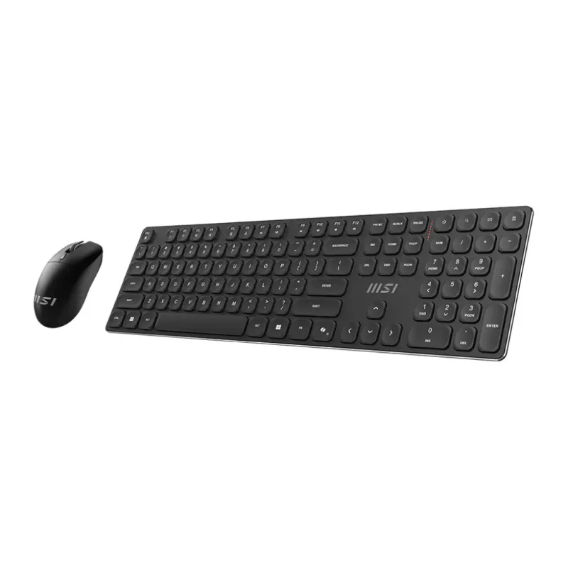 MSI FORGE K210 WIRELESS COMBO toetsenbord muis inclusief home/office USB zwart